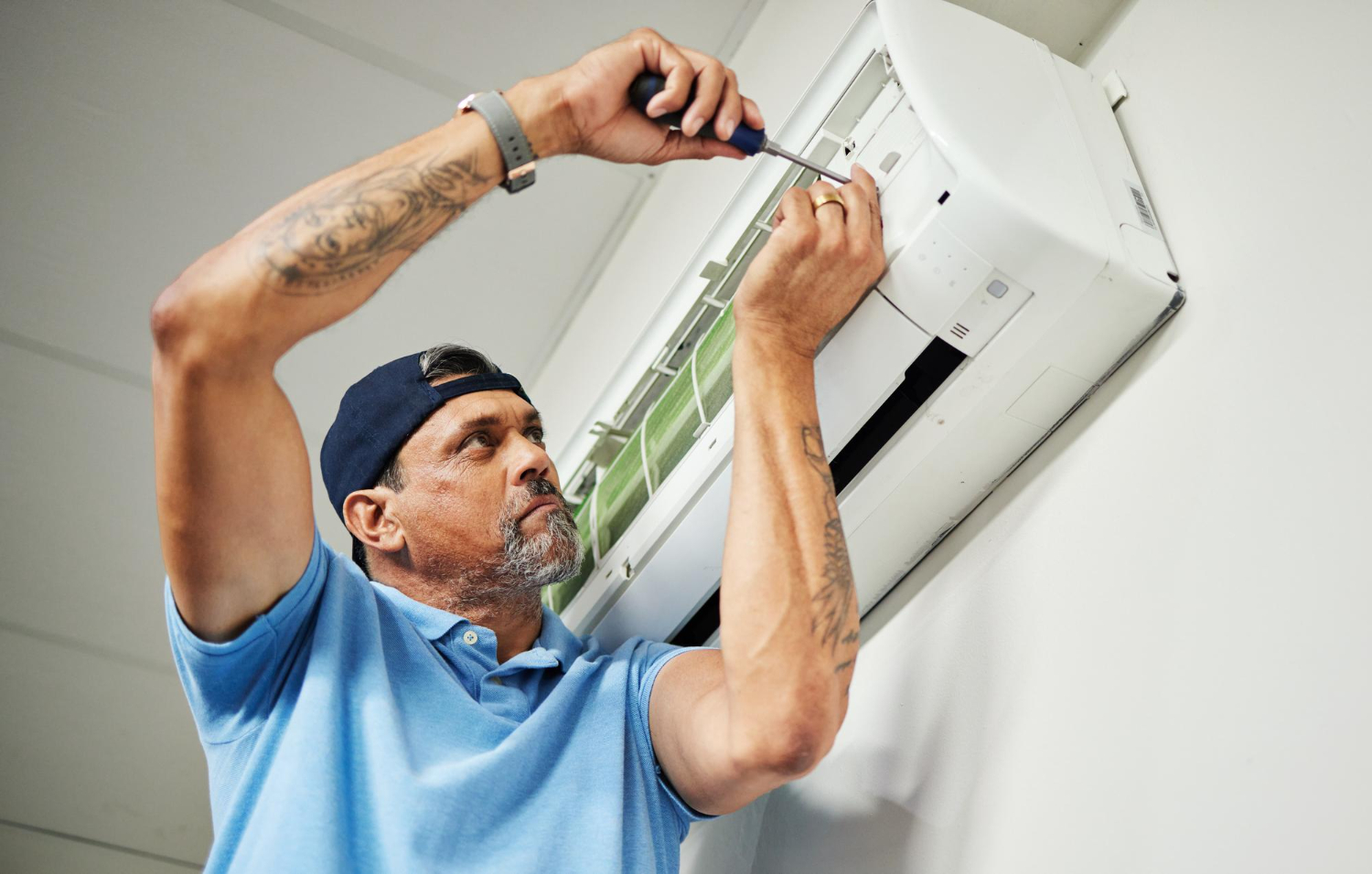 ductless AC installation